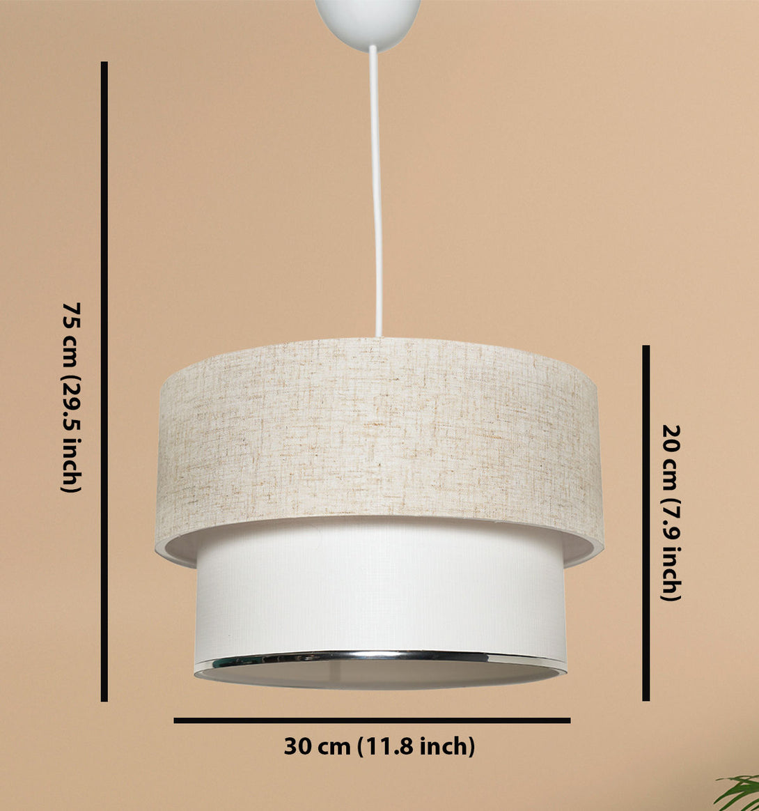 Závěsná lampa, Corbeu - Cream-Mennyezeti Lámpa-Vashome.cz