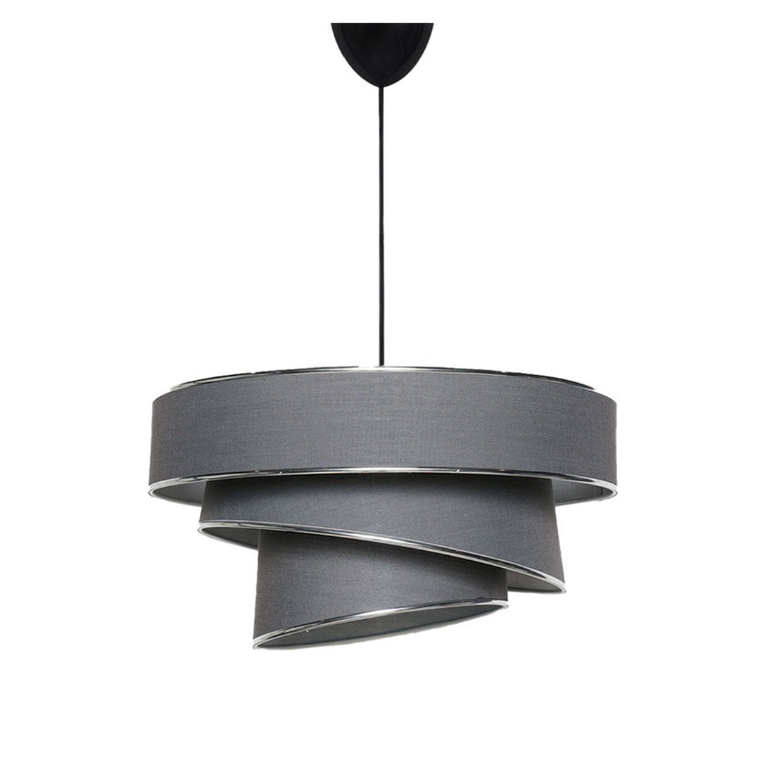 Závěsná lampa, Couper - Anthracite, Silver-Mennyezeti Lámpa-Vashome.cz