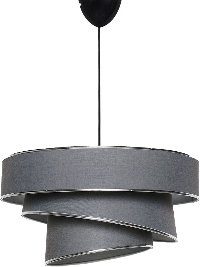 Závěsná lampa, Couper - Anthracite, Silver-Mennyezeti Lámpa-Vashome.cz