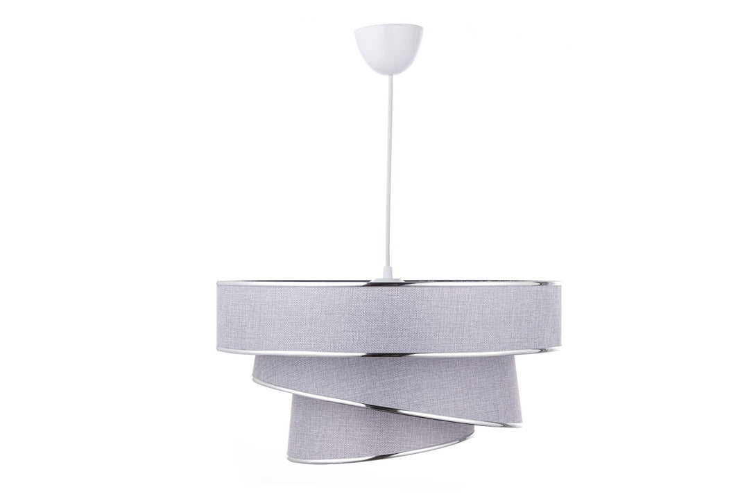 Závěsná lampa, Couper - Grey, Silver-Mennyezeti Lámpa-Vashome.cz