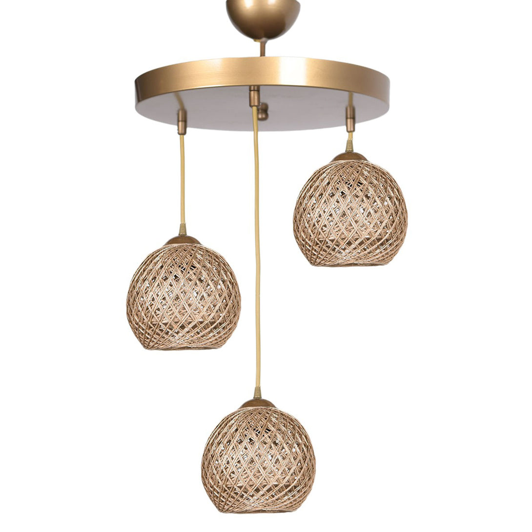Závěsná lampa, Crayon - Beige-Mennyezeti Lámpa-Vashome.cz