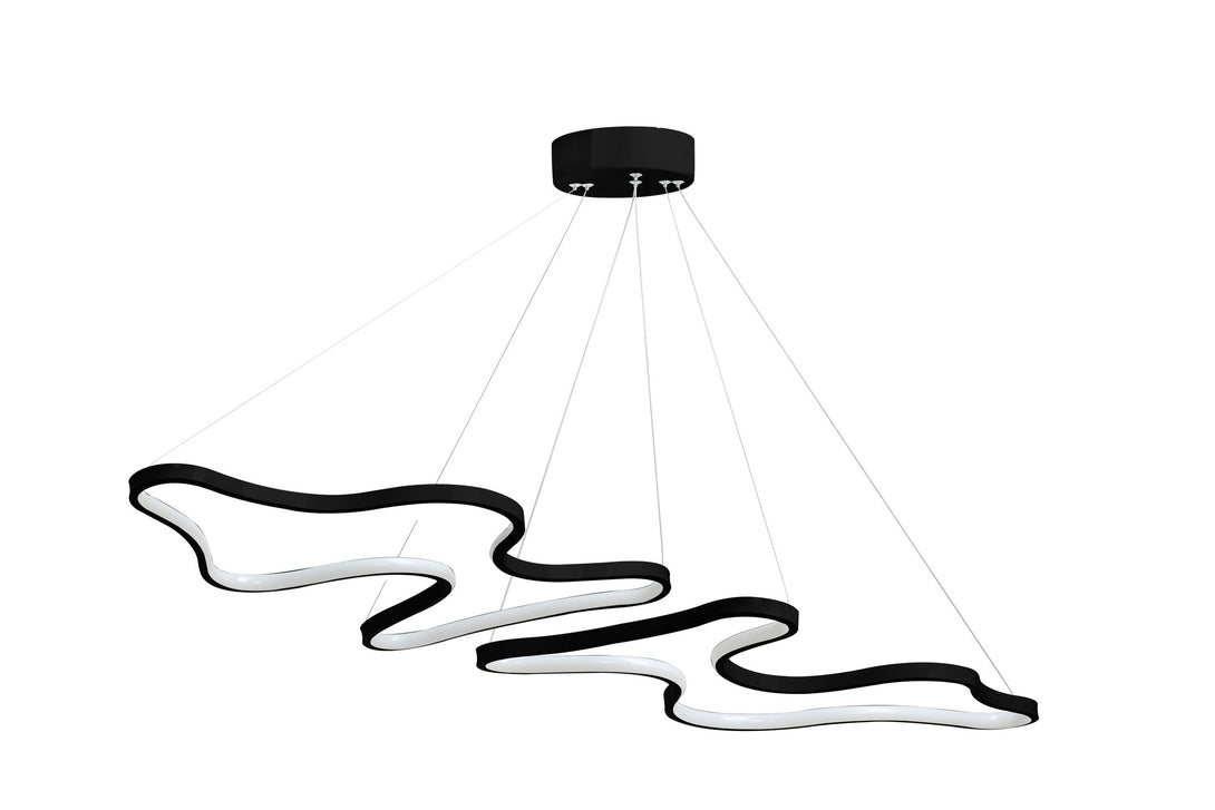 Závěsná lampa, Duple Artisan - Black Body, Yellow Light-Mennyezeti Lámpa-Vashome.cz