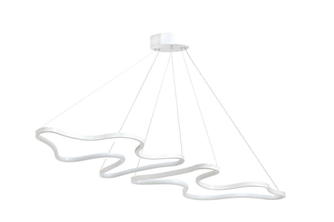 Závěsná lampa, Duple Artisan - White Body, Yellow Light-Mennyezeti Lámpa-Vashome.cz