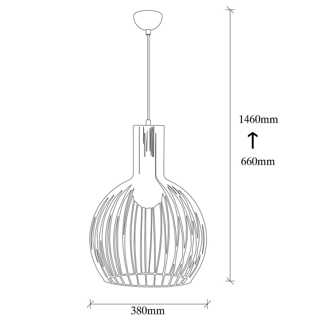 Závěsná lampa, Fellini - MR - 756-Mennyezeti Lámpa-Vashome.cz