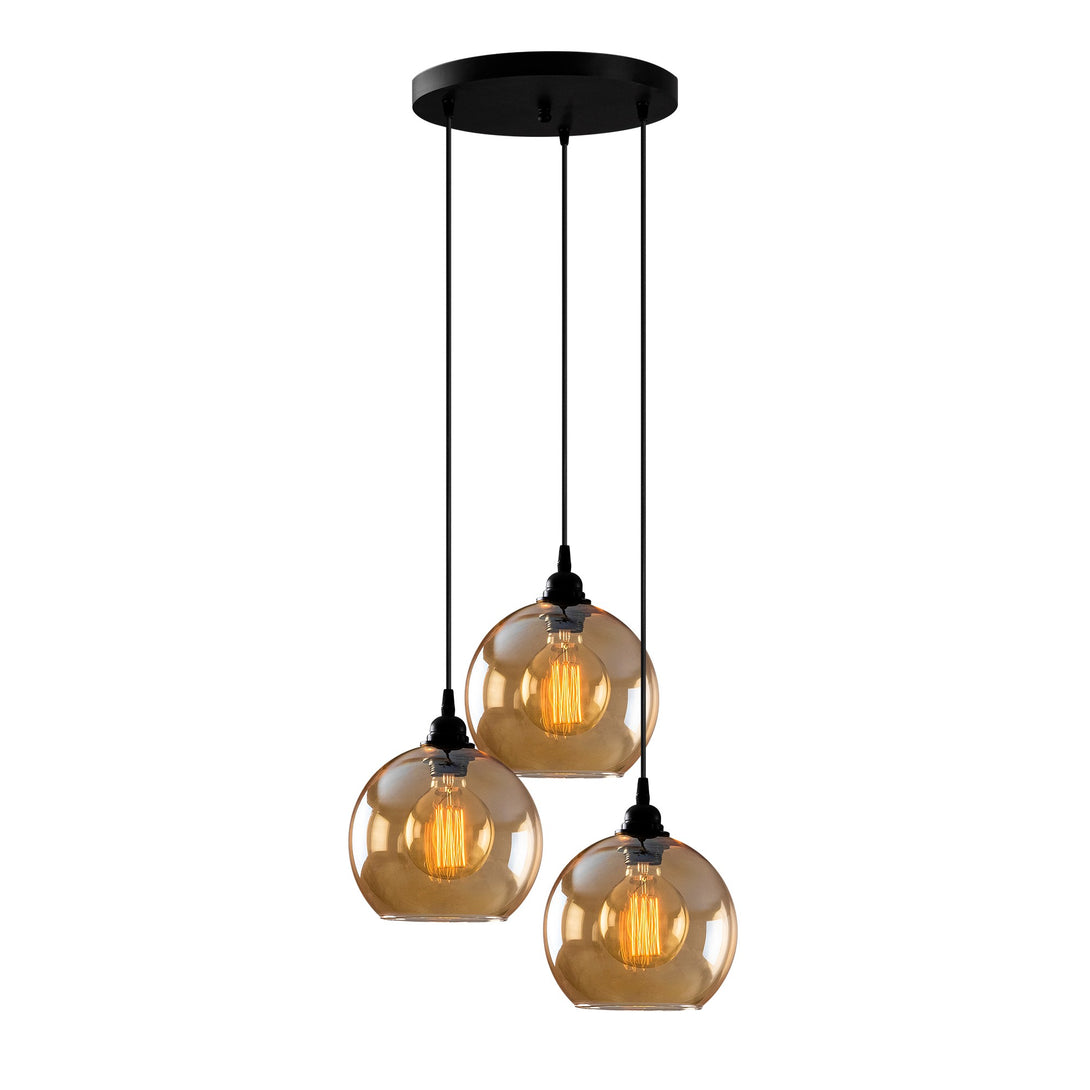 Závěsná lampa, Gold - 021-Mennyezeti Lámpa-Vashome.cz