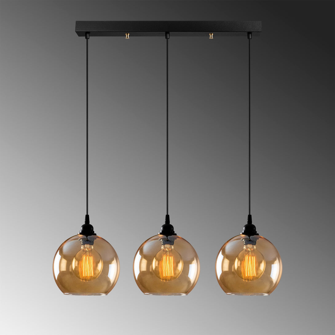 Závěsná lampa, Gold - 022-Mennyezeti Lámpa-Vashome.cz