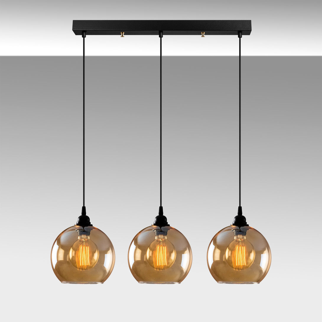 Závěsná lampa, Gold - 022-Mennyezeti Lámpa-Vashome.cz