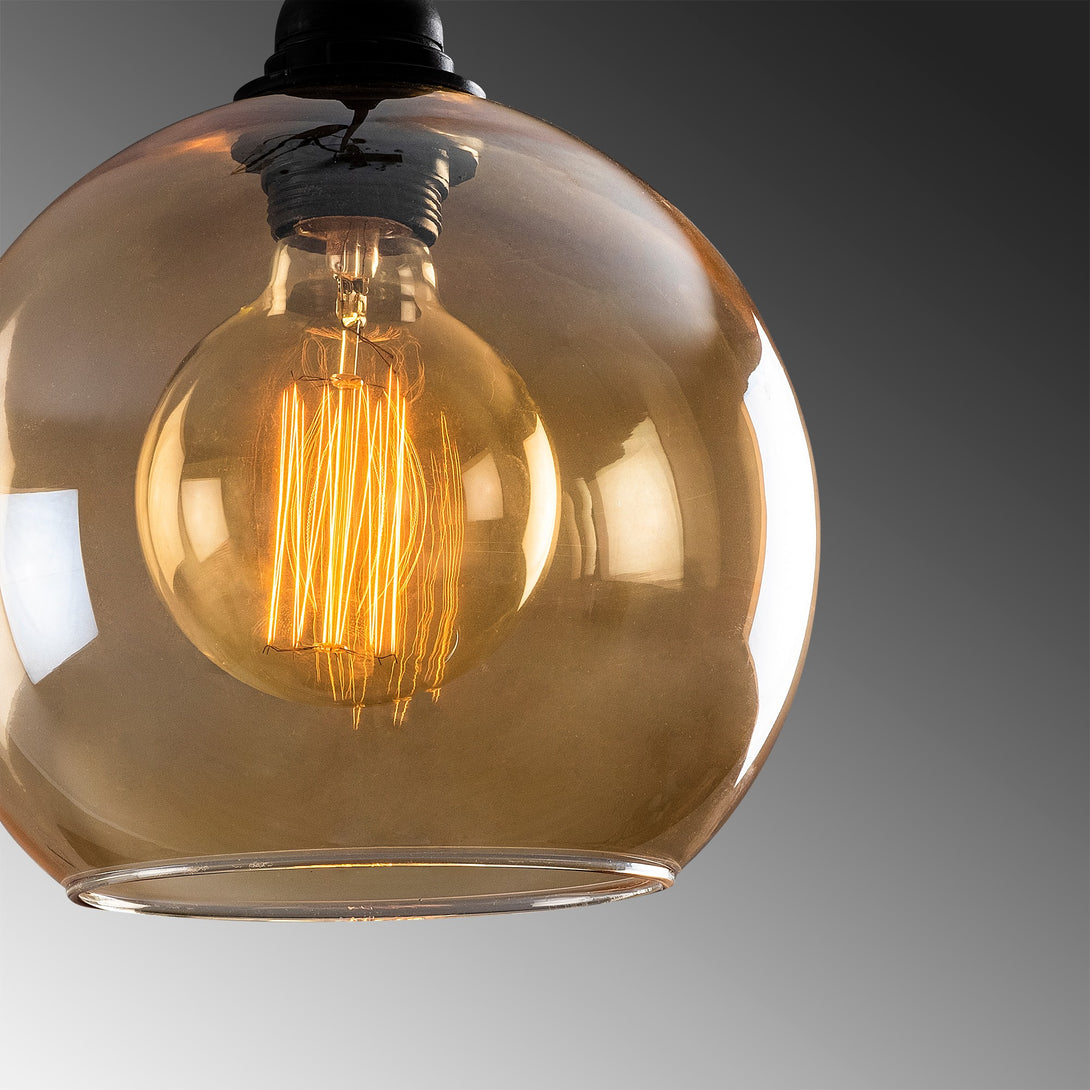 Závěsná lampa, Gold - 022-Mennyezeti Lámpa-Vashome.cz