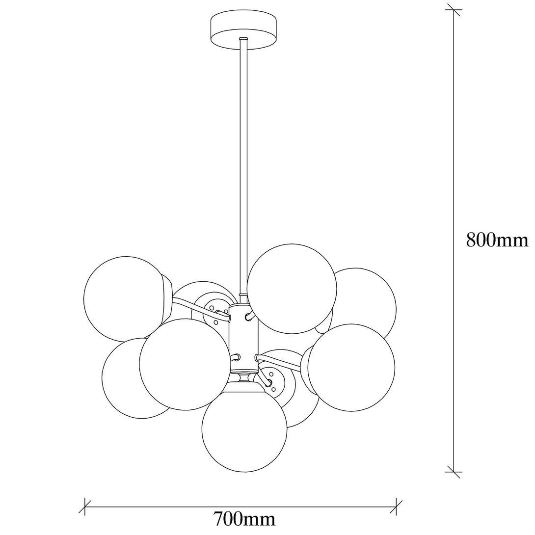 Závěsná lampa, Mudoni - MR - 836-Mennyezeti Lámpa-Vashome.cz