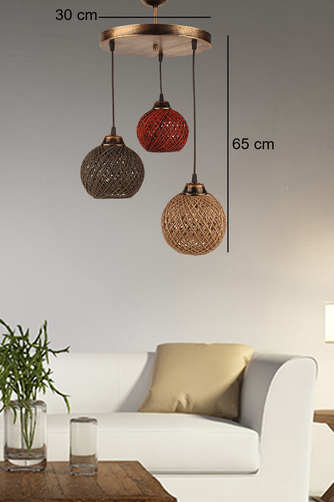 Závěsná lampa, SP006-Mennyezeti Lámpa-Vashome.cz