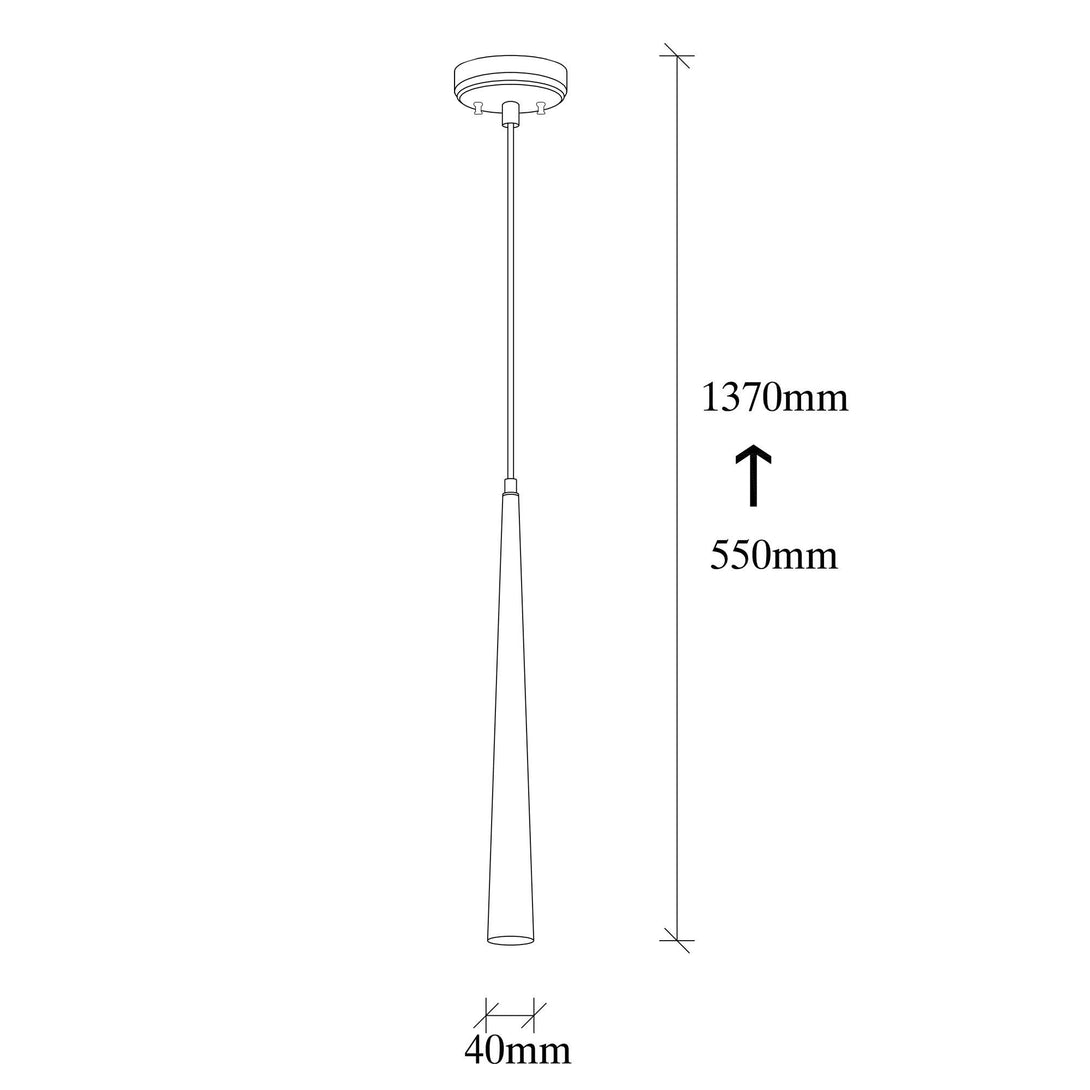 Závěsná lampa, Uğur - 6071-Mennyezeti Lámpa-Vashome.cz