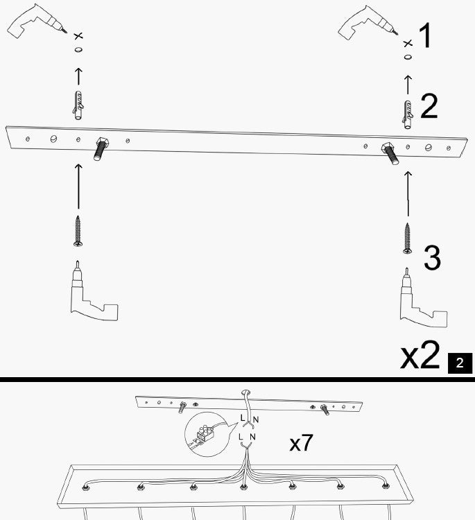 Závěsná lampa, Yıldo - 6877-Mennyezeti Lámpa-Vashome.cz